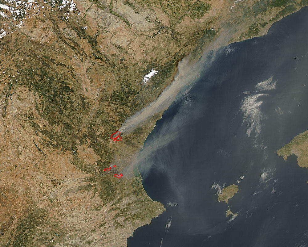 Fires in eastern Spain - related image preview