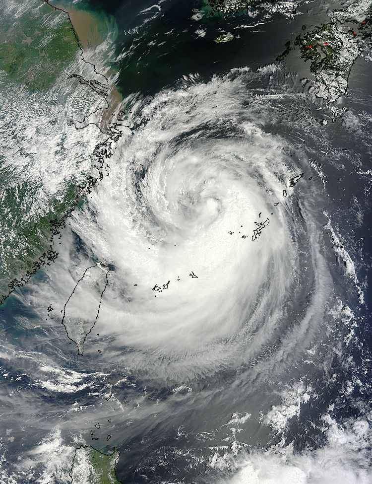 Tropical Storm Haikui (12W) approaching China - related image preview