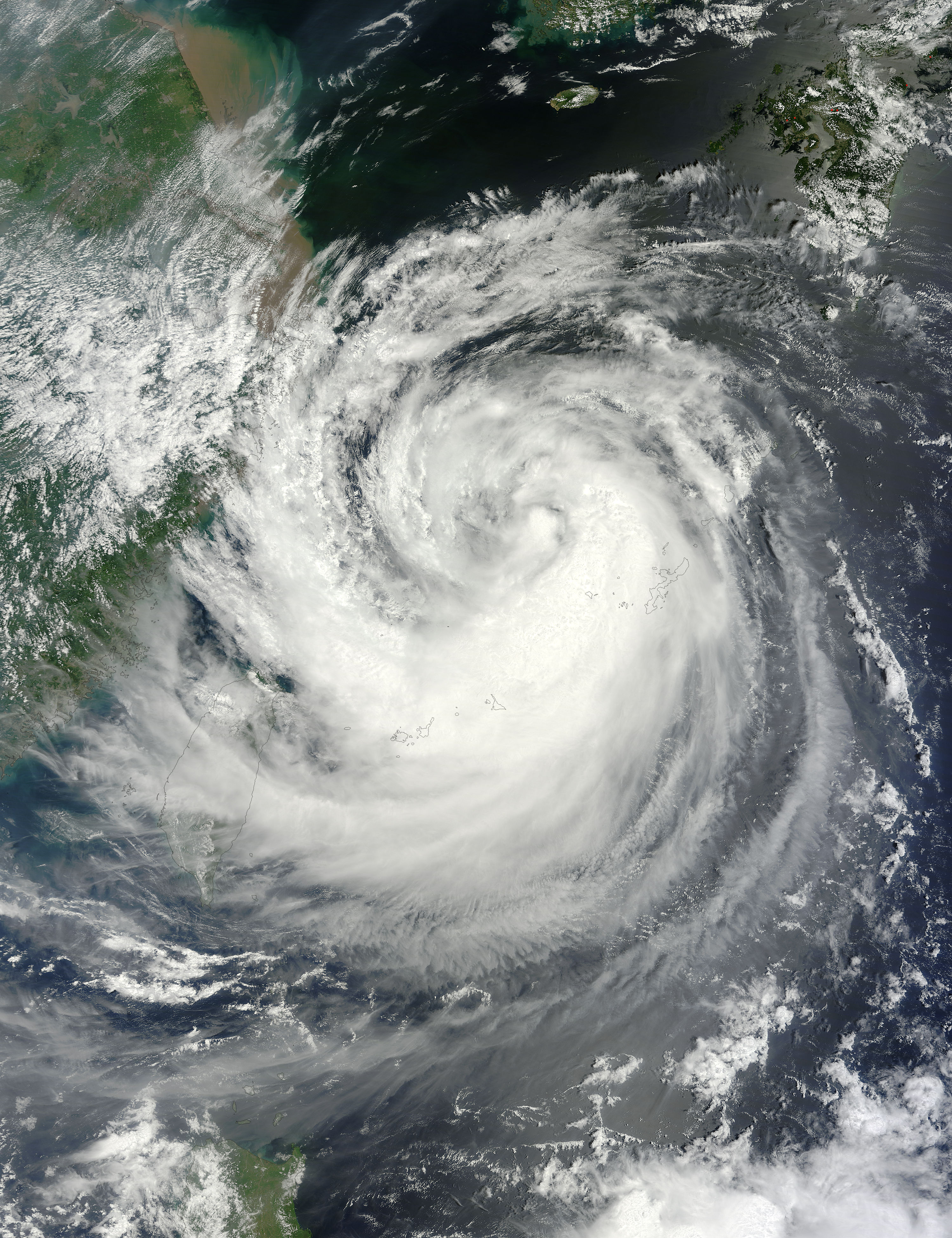 Tropical Storm Haikui (12W) approaching China - related image preview