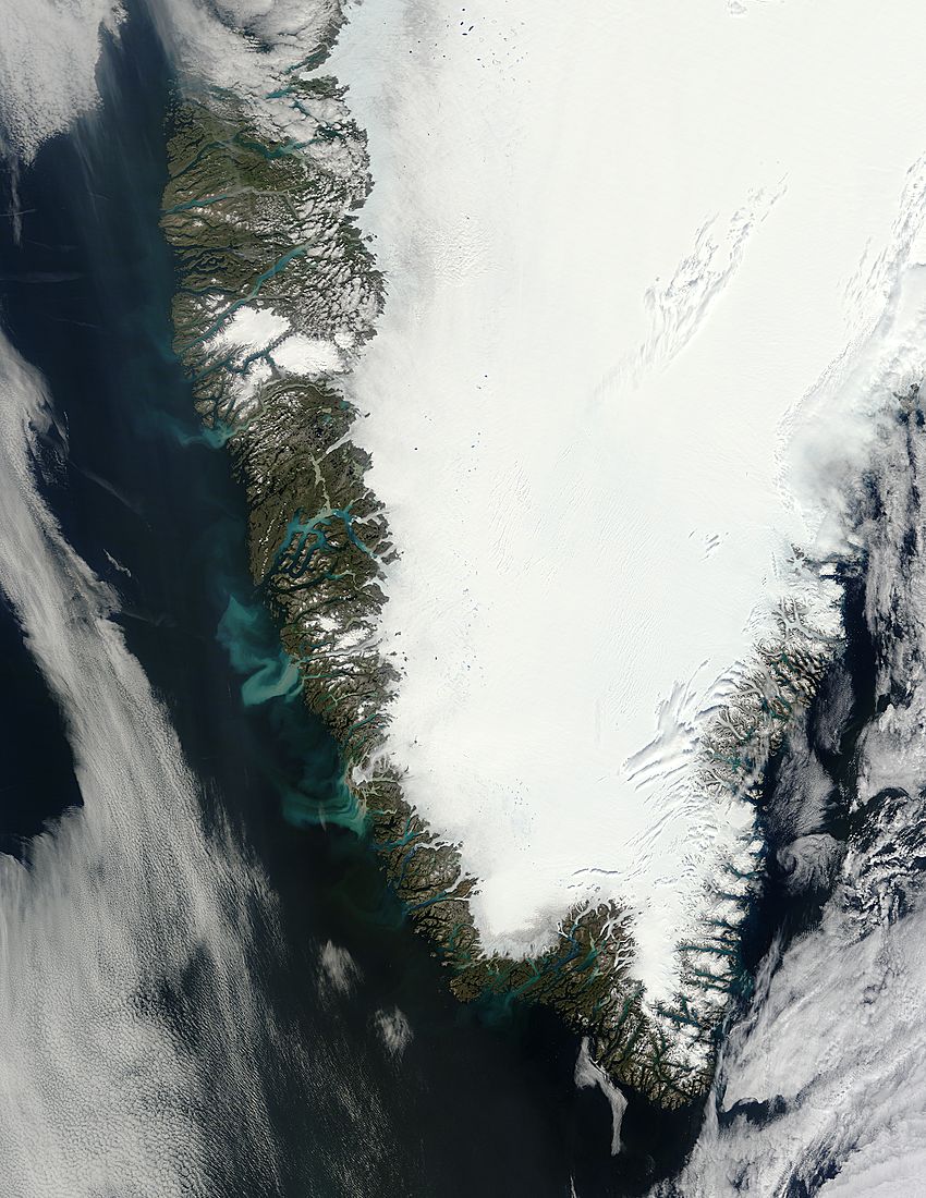 Sediment off southwest Greenland - related image preview
