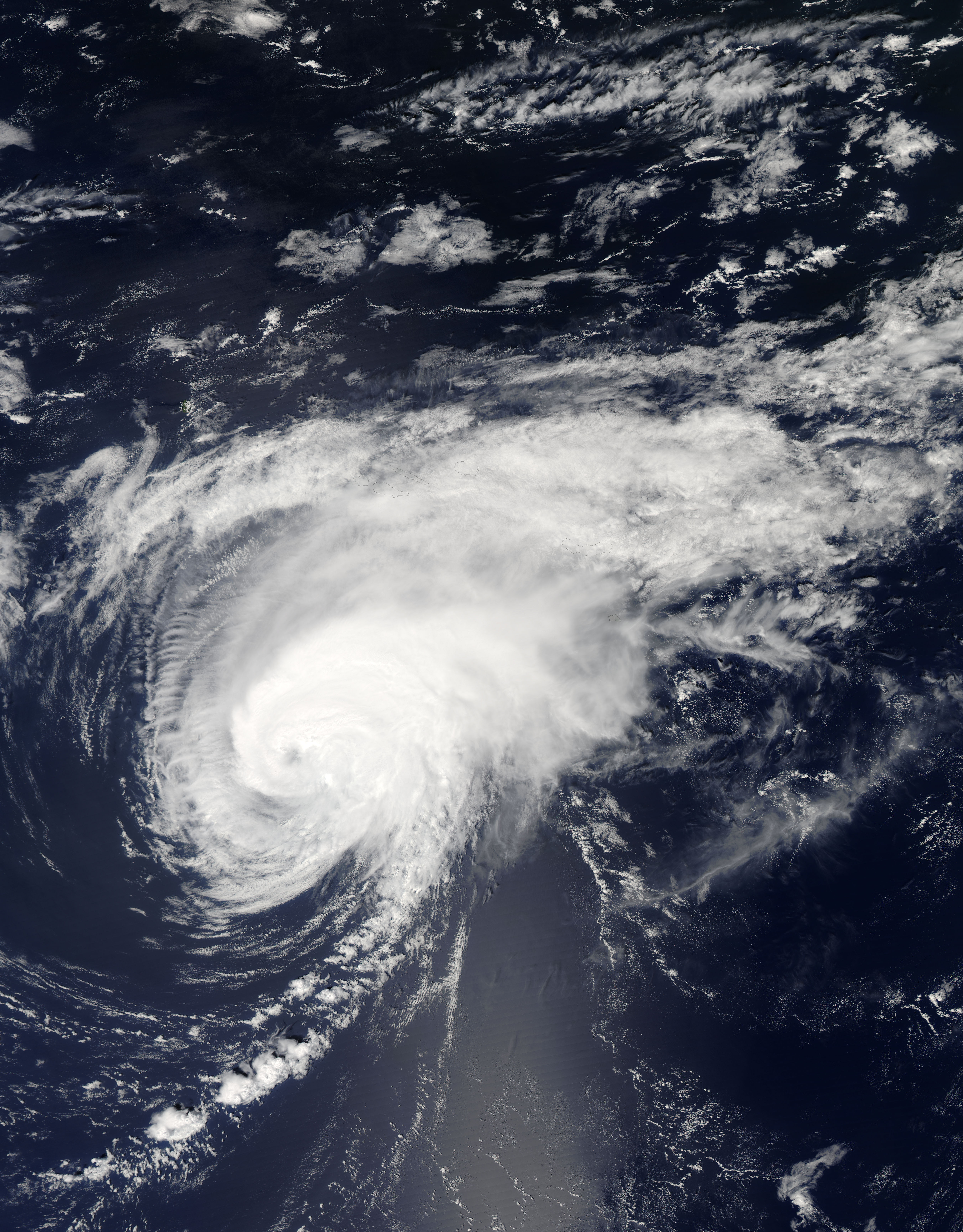 Hurricane Gordon (08L) over the Azores - related image preview