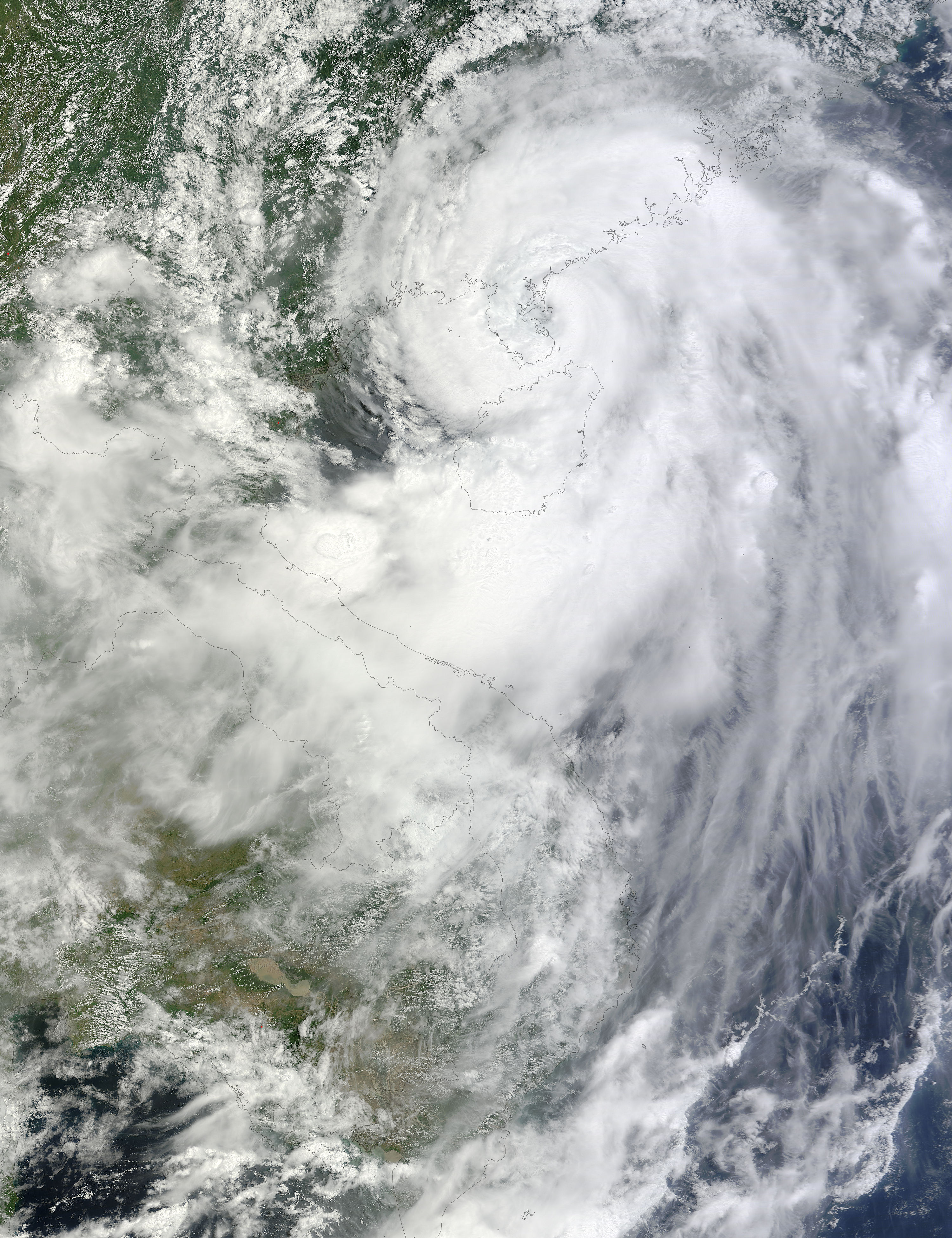 Typhoon Kai-tak (14W) over China and Vietnam - related image preview