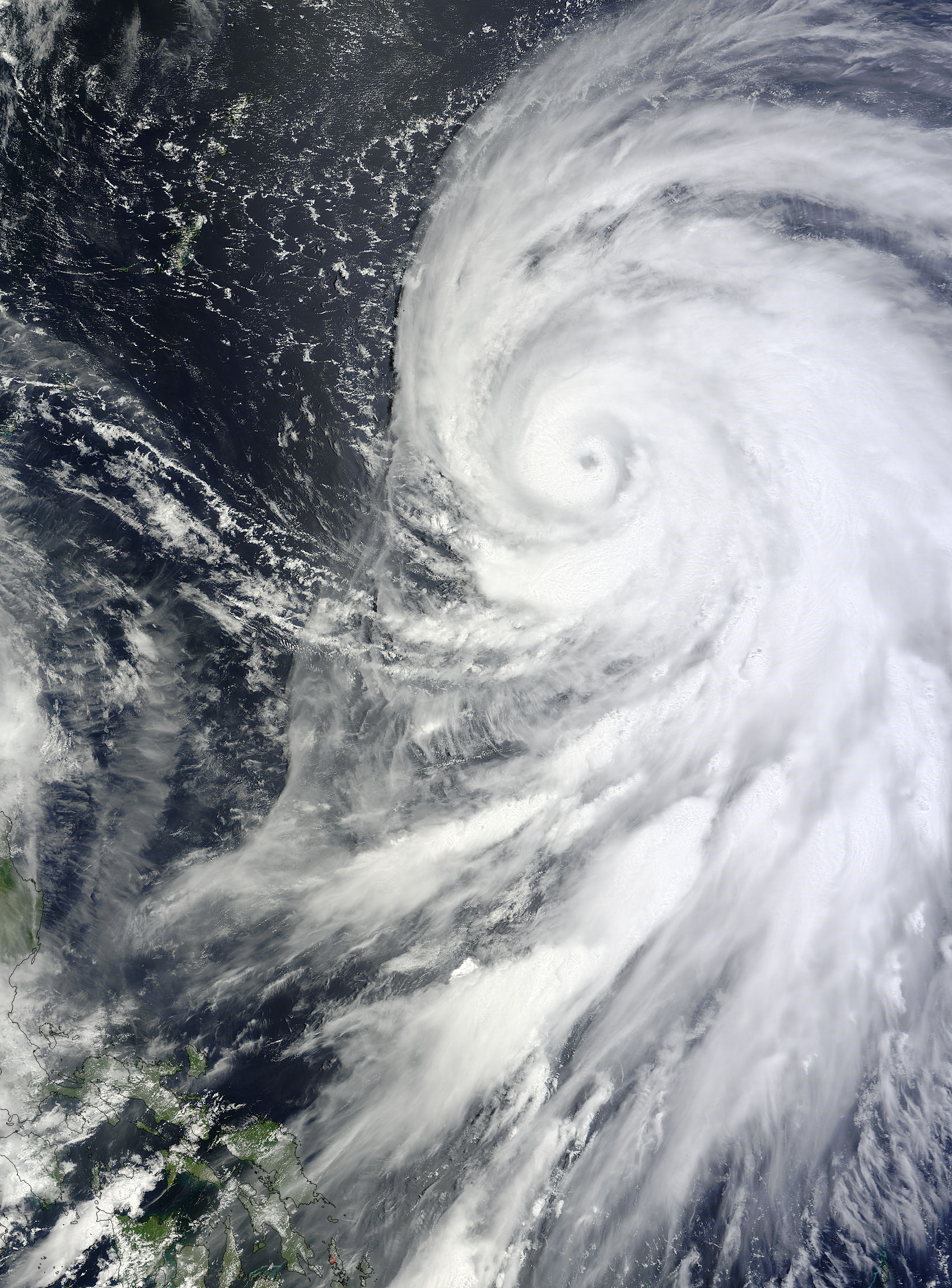 Typhoon Bolaven (16W) in the Philippine Sea - related image preview