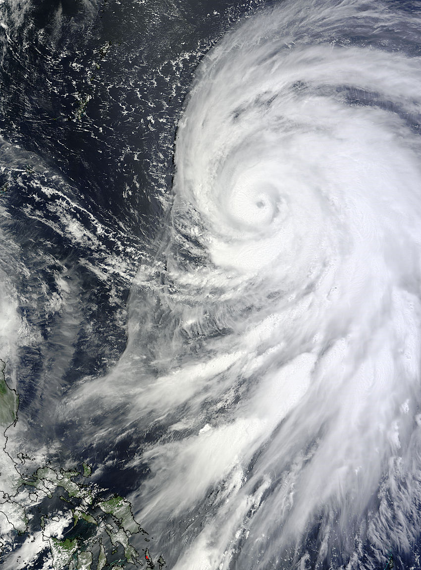 Typhoon Bolaven (16W) in the Philippine Sea - related image preview