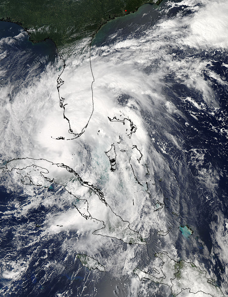Tropical Storm Isaac (09L) over Florida and Cuba - related image preview