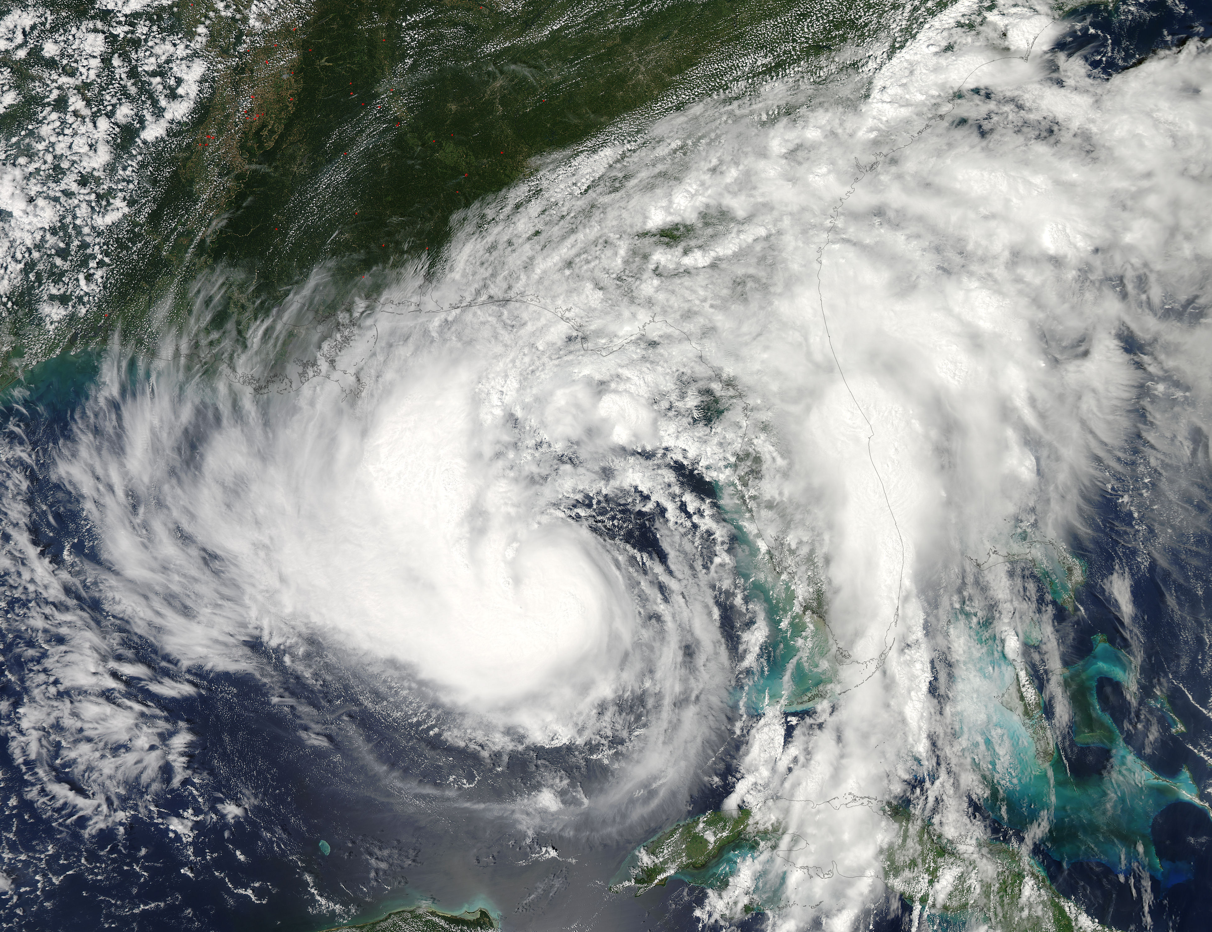 Tropical Storm Isaac (09L) in the Gulf of Mexico - related image preview