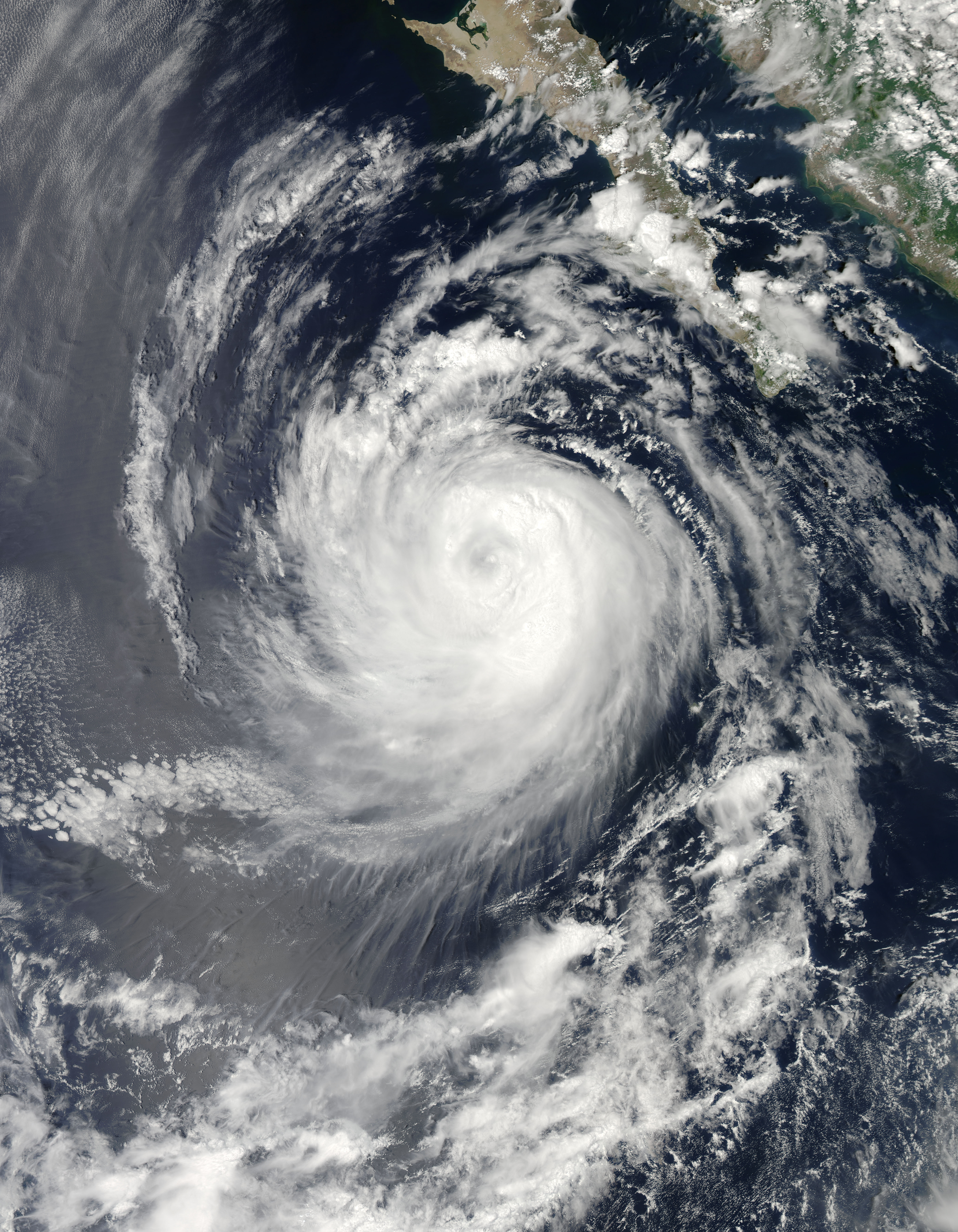 Hurricane Ileana (09E) off Baja California - related image preview