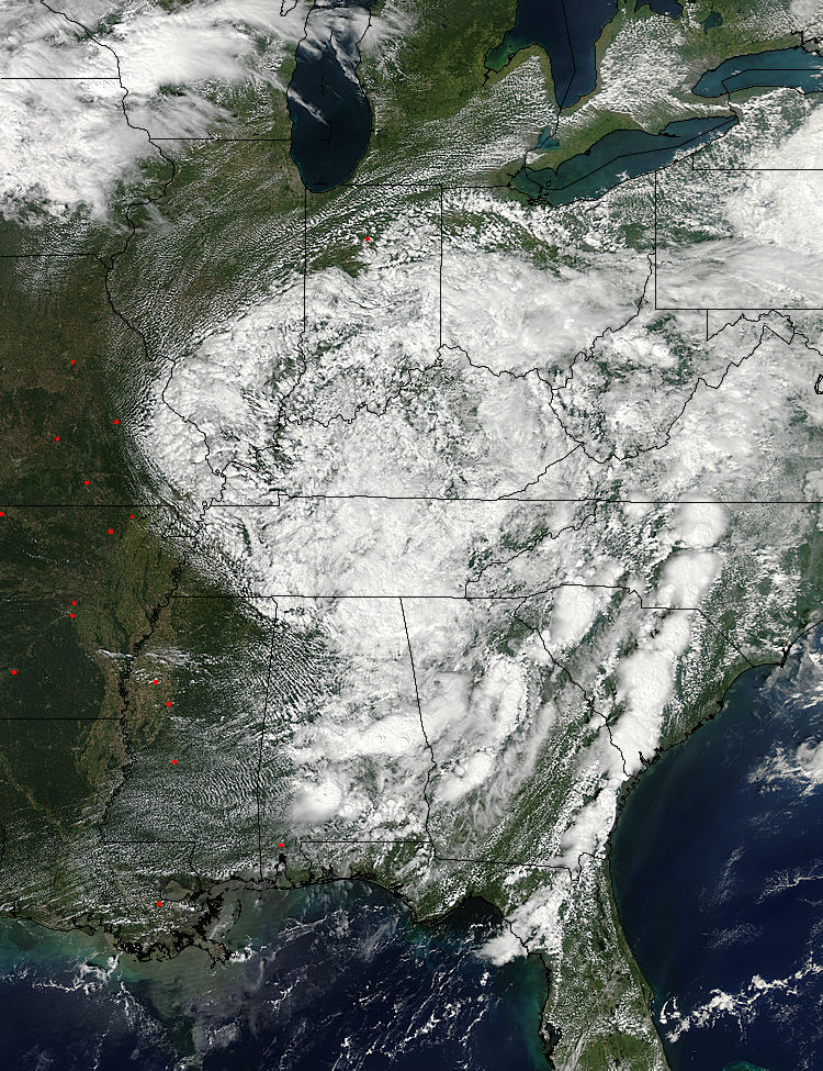 Remnants of Hurricane Isaac (09L) over the eastern United States - related image preview