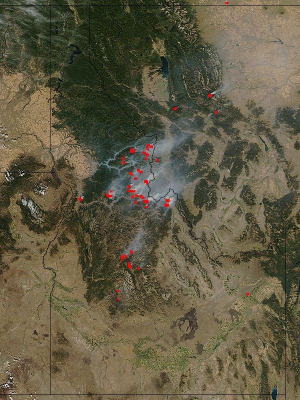 Fires and smoke in Idaho - related image preview