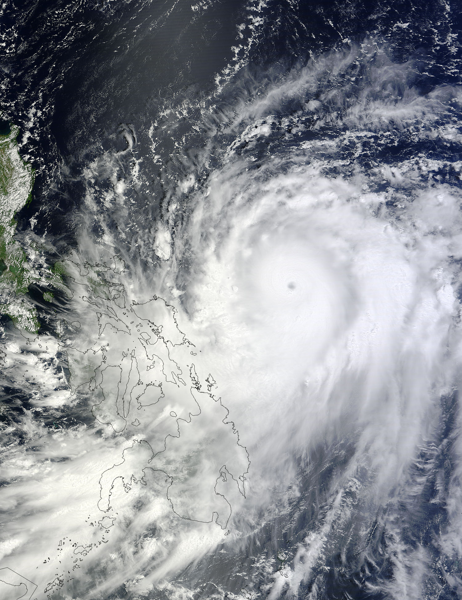 Typhoon Jelawat (18W) in the Philippine Sea - related image preview