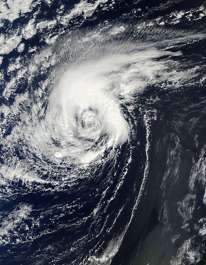 Tropical Storm Nadine (14L) in the North Atlantic