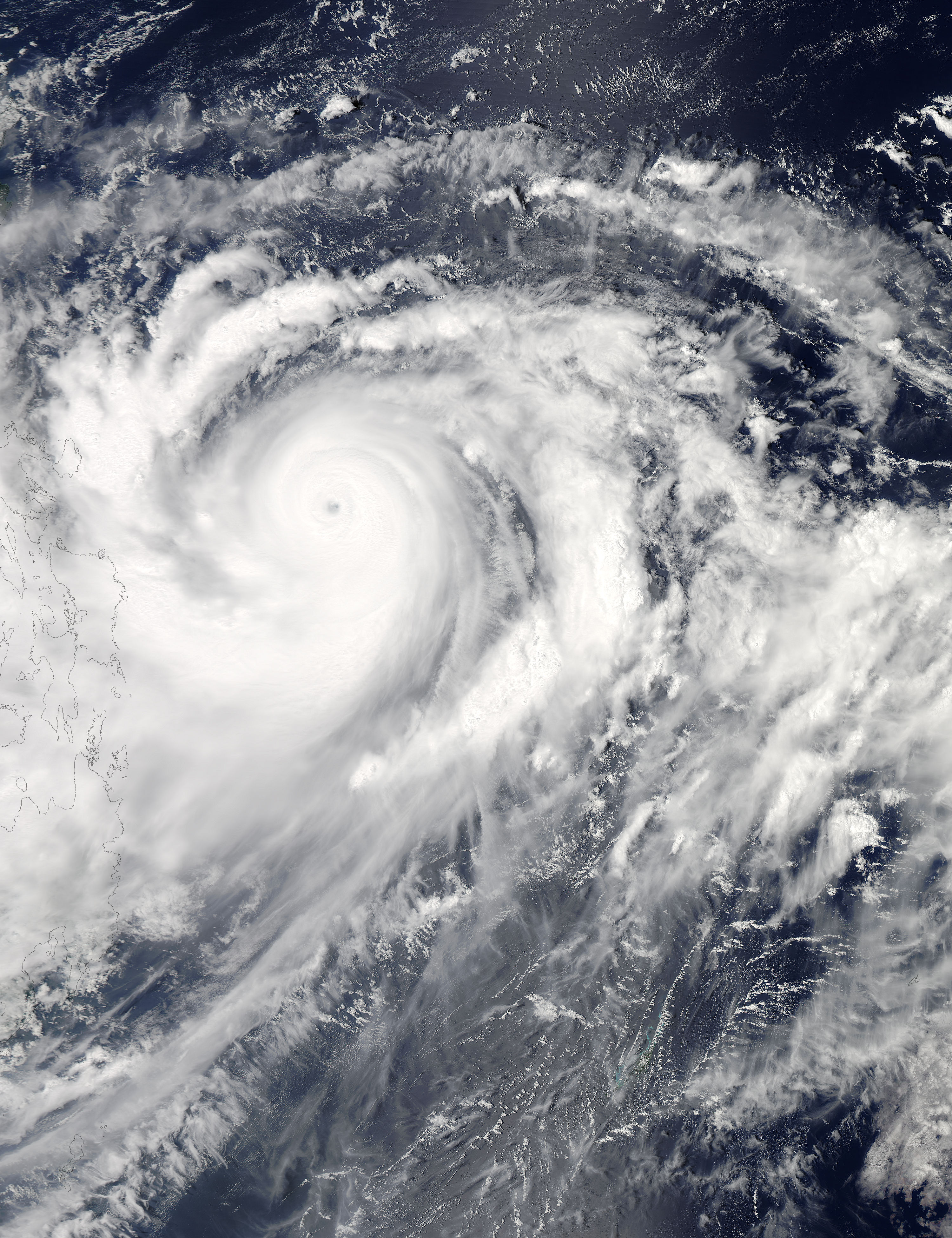 Super Typhoon Jelawat (18W) in the Philippine Sea - related image preview