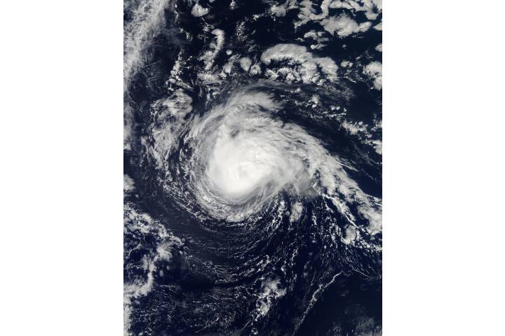 Hurricane Nadine (14L) in the North Atlantic