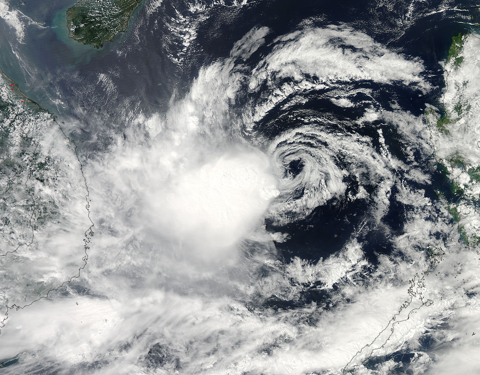 Tropical Storm Gaemi (21W) approaching Vietnam - related image preview