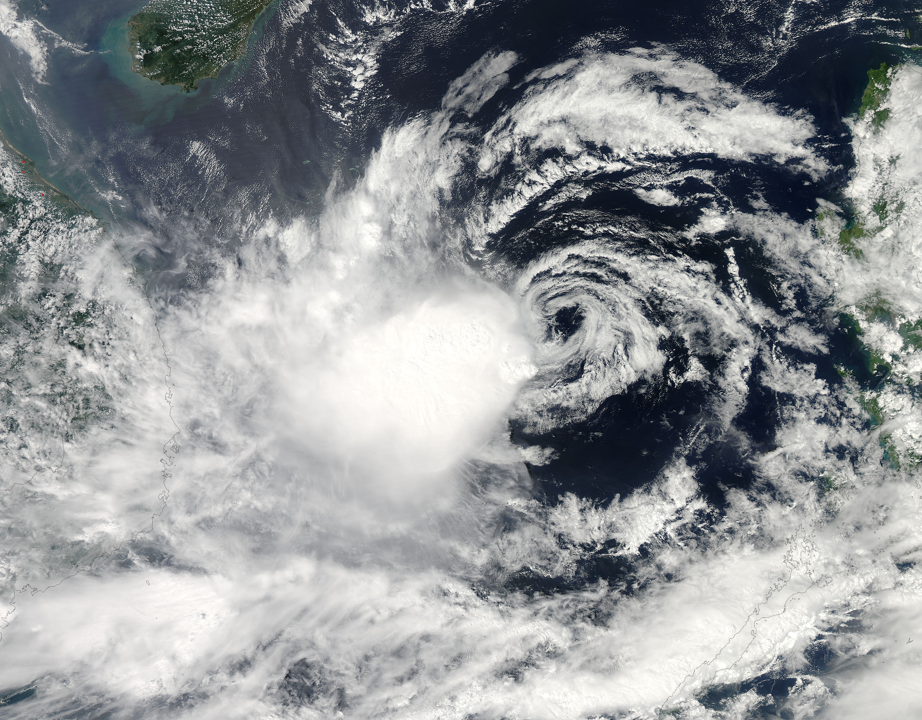 Tropical Storm Gaemi (21W) approaching Vietnam - related image preview