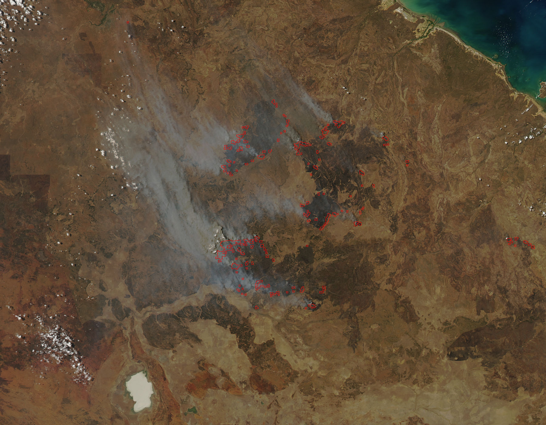 Fires in northern Australia - related image preview