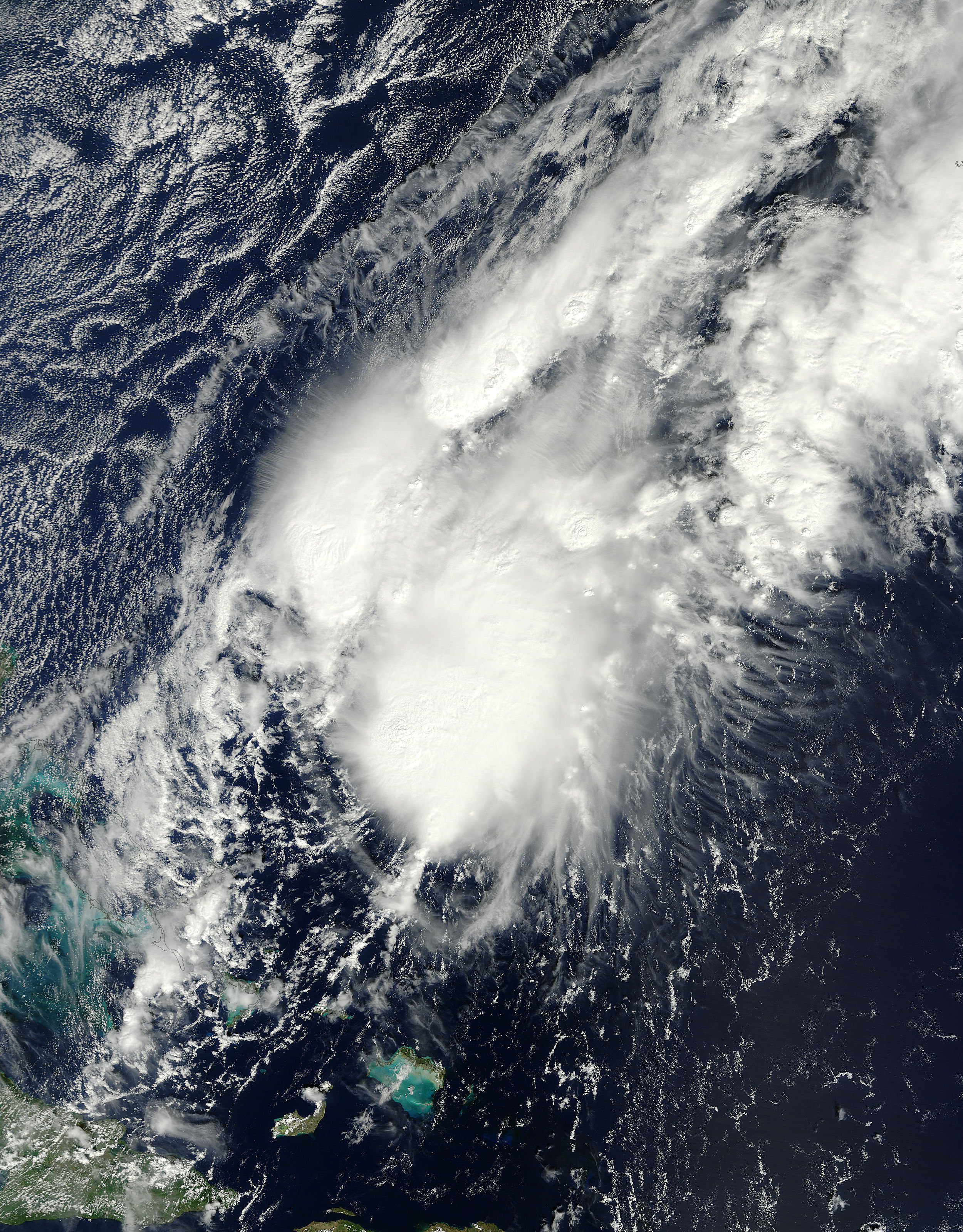 Tropical Storm Patty (16L) in the Atlantic Ocean - related image preview