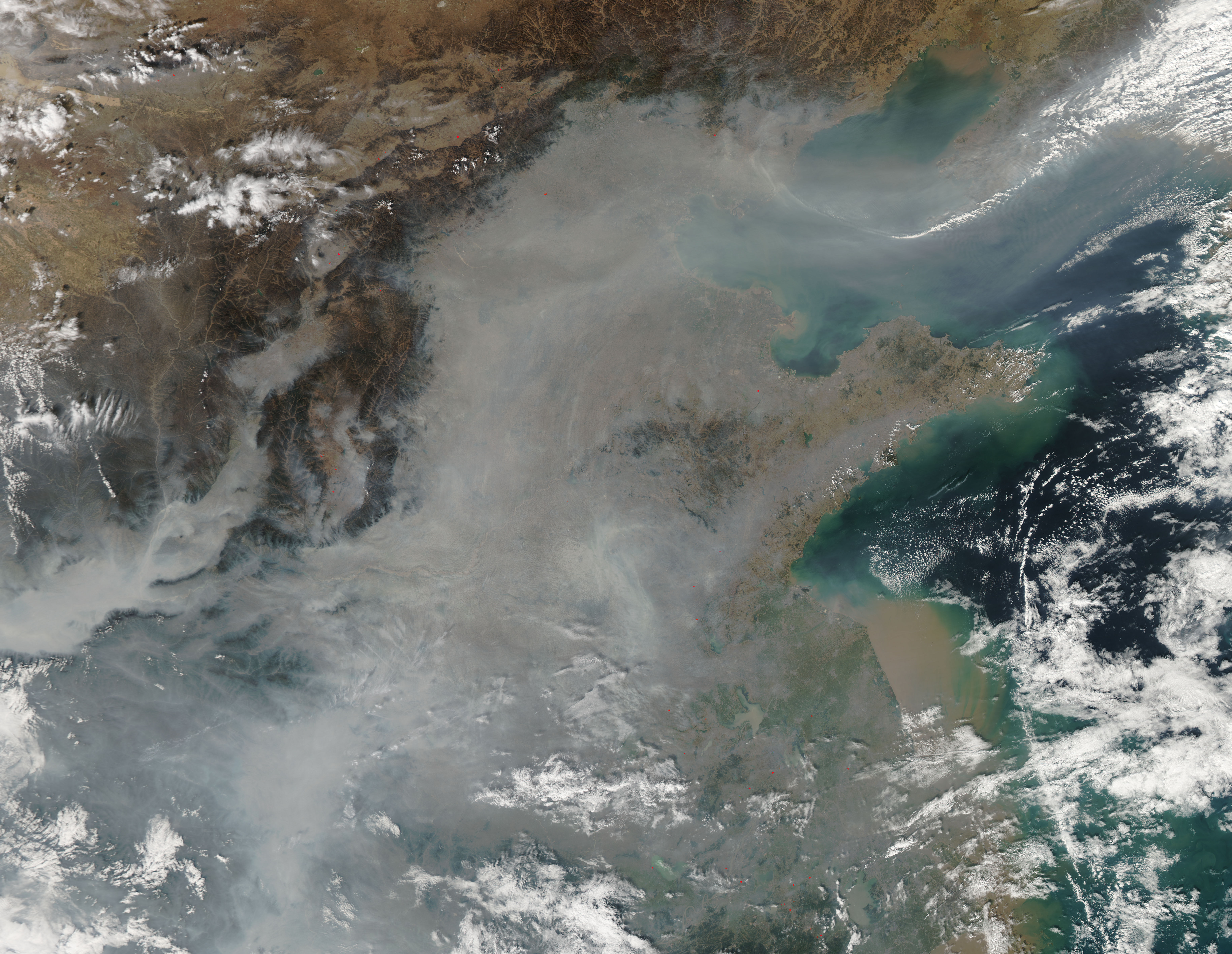 Haze over eastern China - related image preview