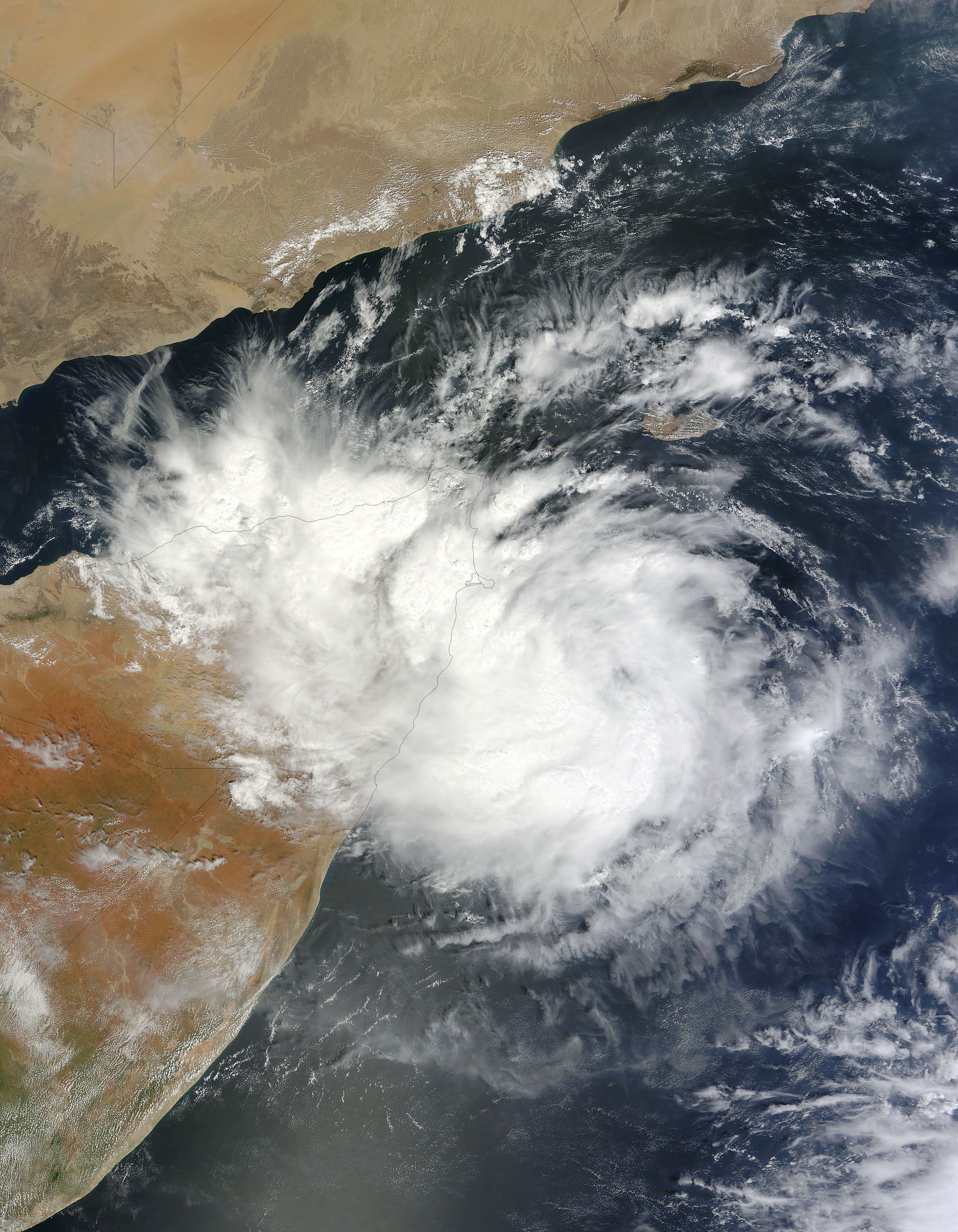 Tropical Cyclone Murjan (01A) over the Horn of Africa - related image preview