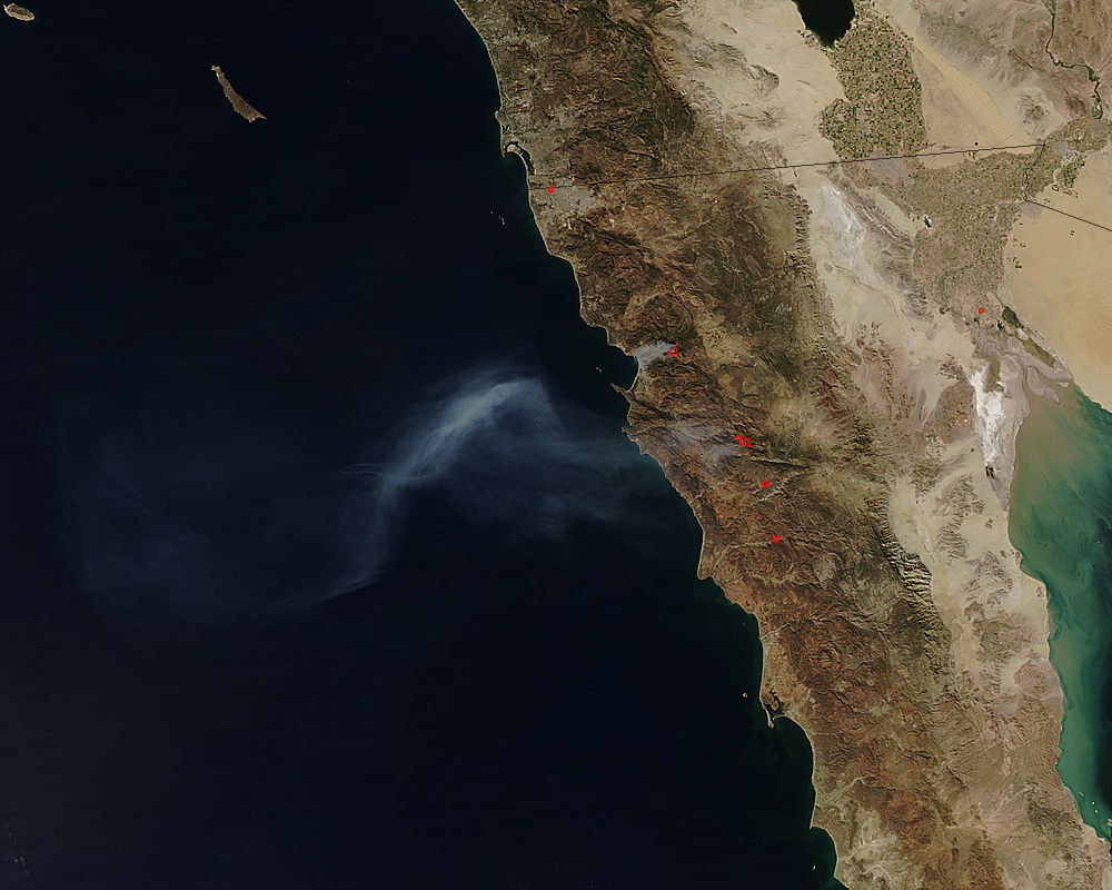 Fires in Baja California - related image preview