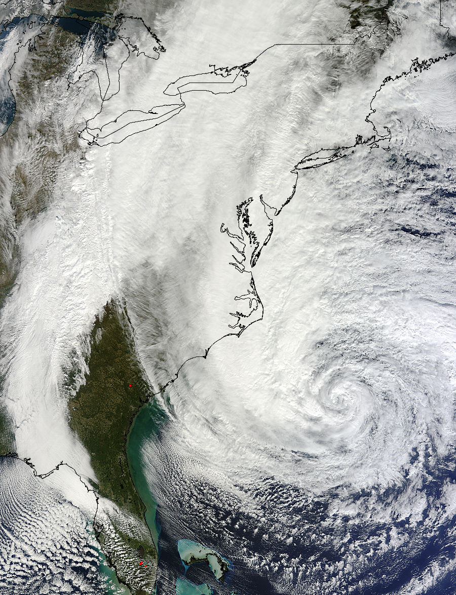 Hurricane Sandy (18L) off the eastern United States - related image preview