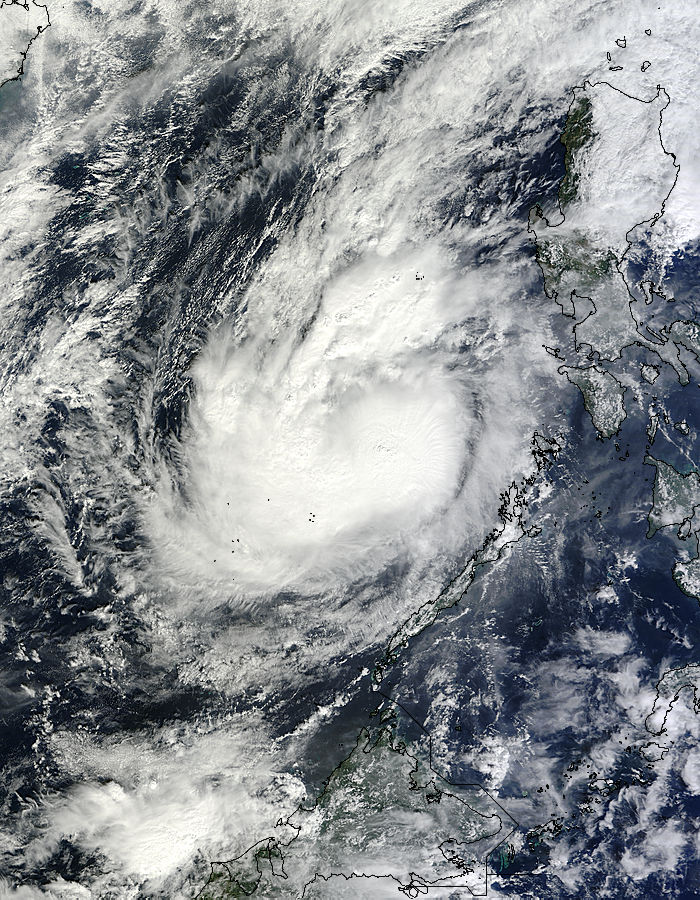 Typhoon Bopha (26W) in the South China Sea - related image preview