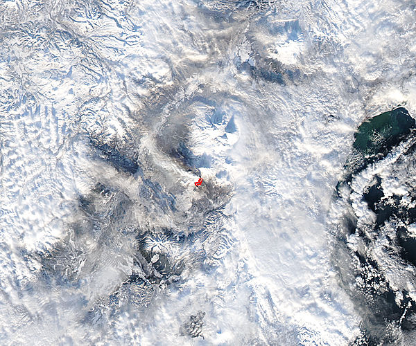 Eruption at Plosky Tolbachik, Kamchatka Peninsula, eastern Russia - related image preview