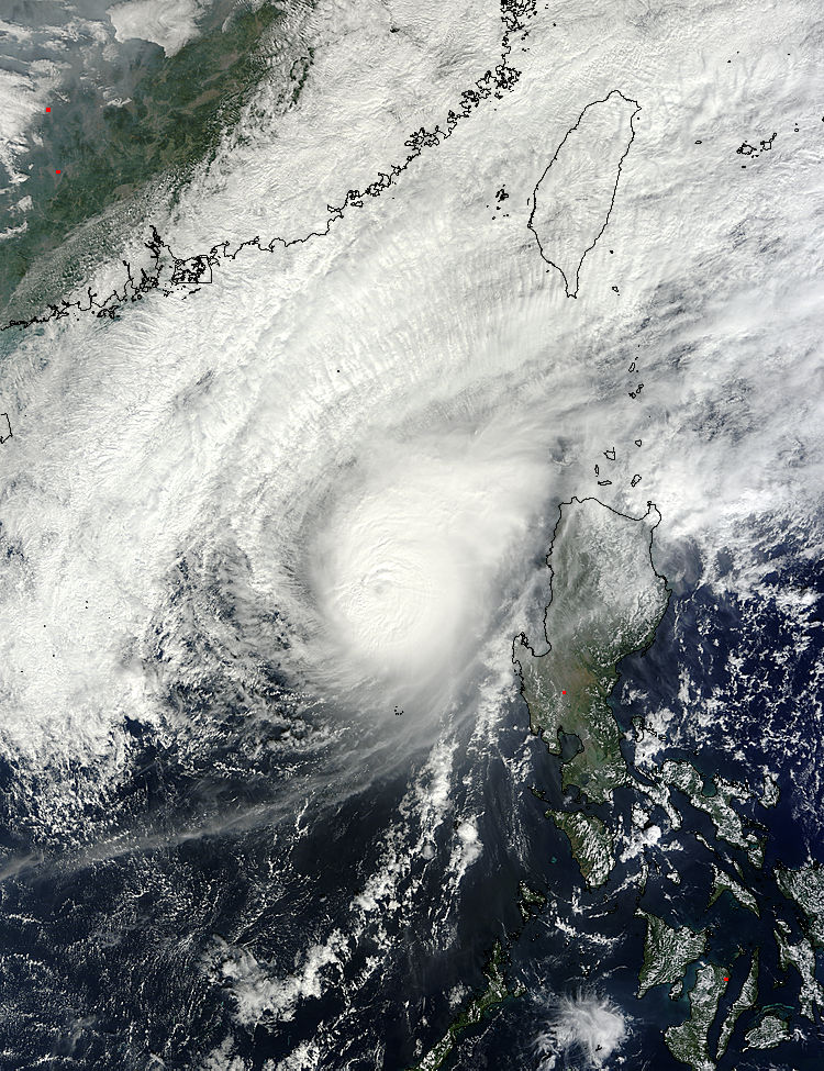Typhoon Bopha (26W) returning to the Philippines - related image preview