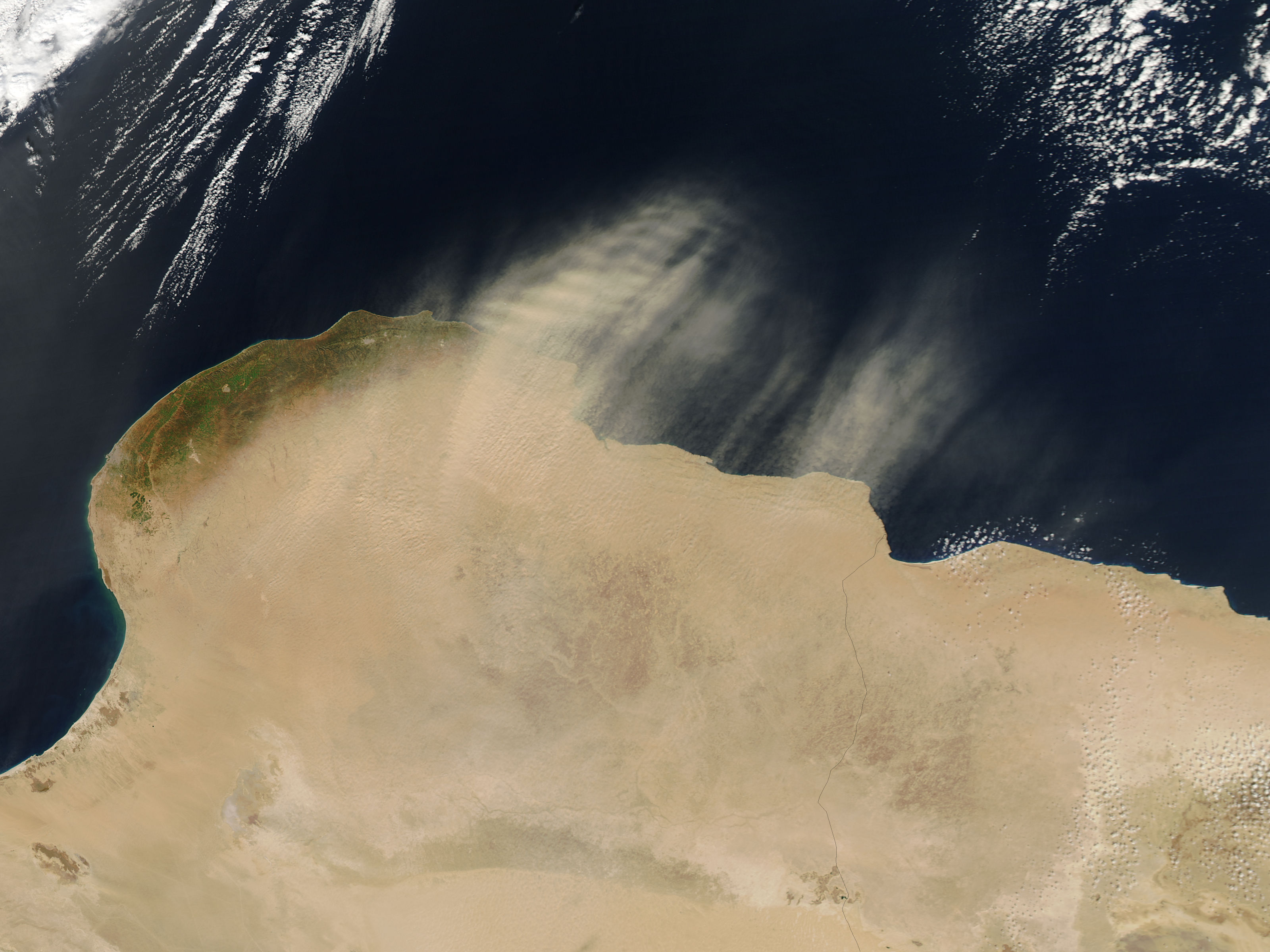 Dust storms over Libya - related imagethumbnail