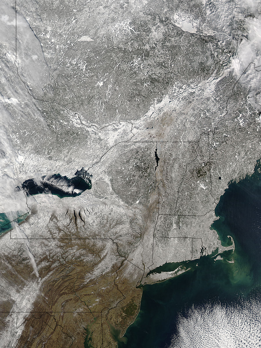 Snow across northeastern United States - related image preview