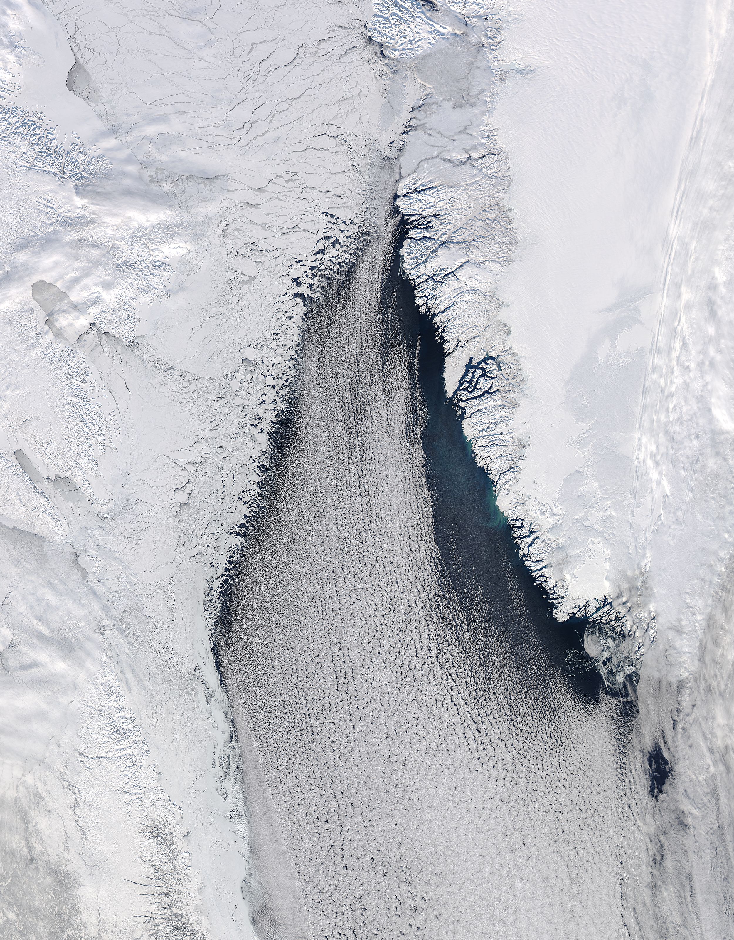 Cloud streets in Davis Strait - related imagethumbnail