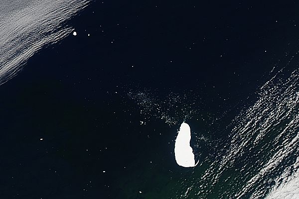Iceberg C16 in the South Atlantic Ocean (afternoon overpass) - related image preview