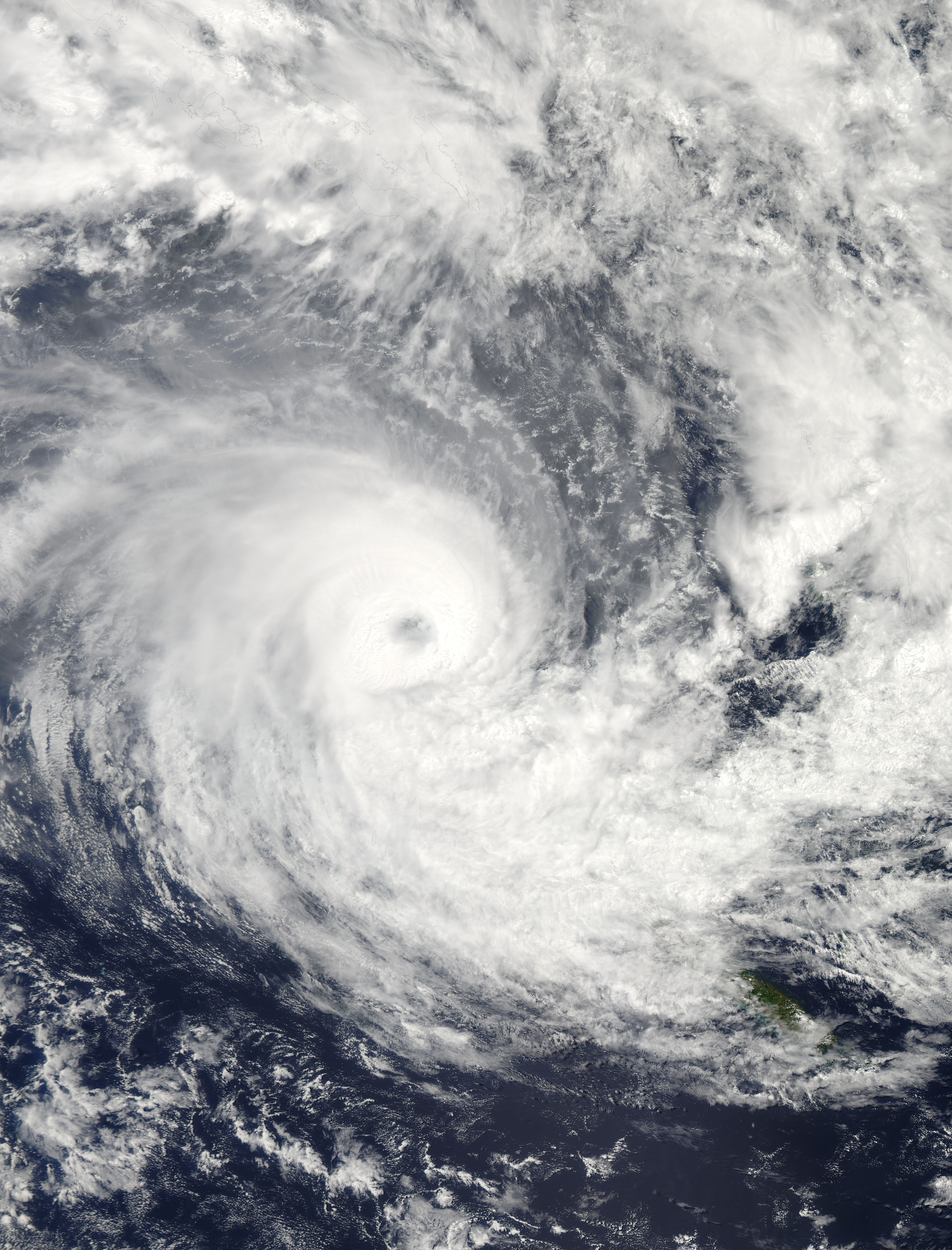Tropical Cyclone Sandra (19P) in the Coral Sea - related image preview