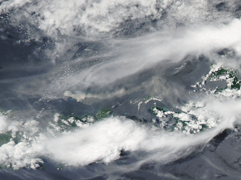 Plume from Paluweh, Lesser Sunda Islands, Indonesia - related image preview