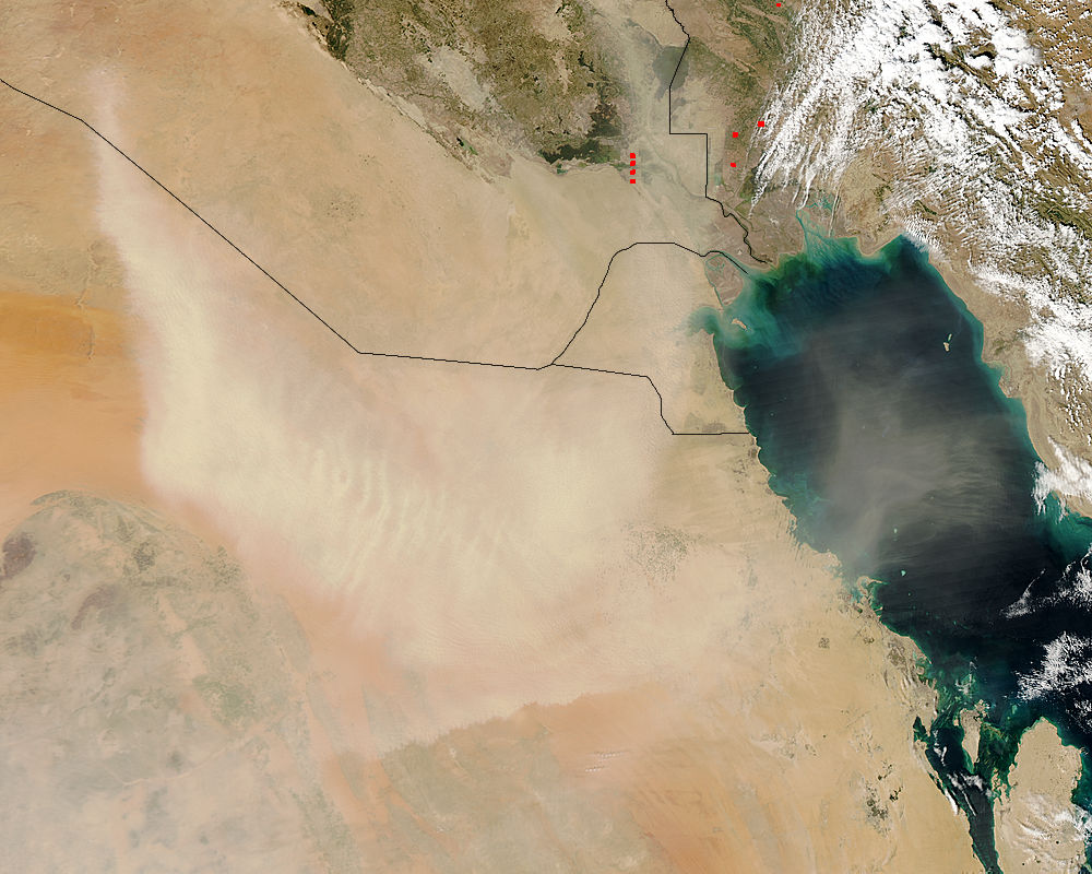 Dust storm in Saudi Arabia - related image preview