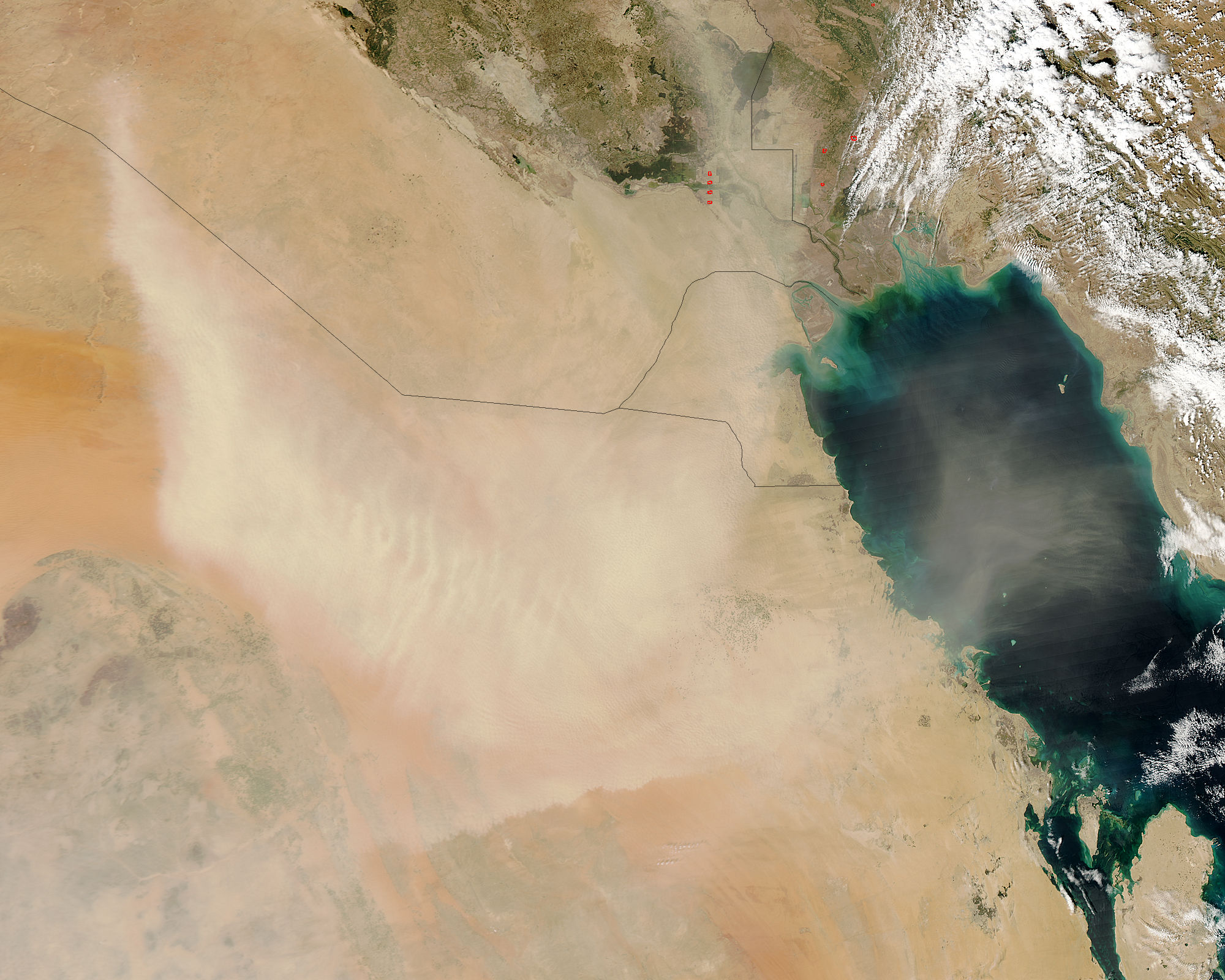 Dust storm in Saudi Arabia - related image preview