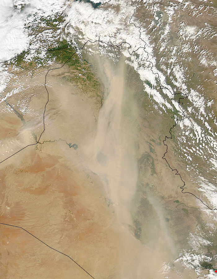 Dust storm in Iraq - related image preview