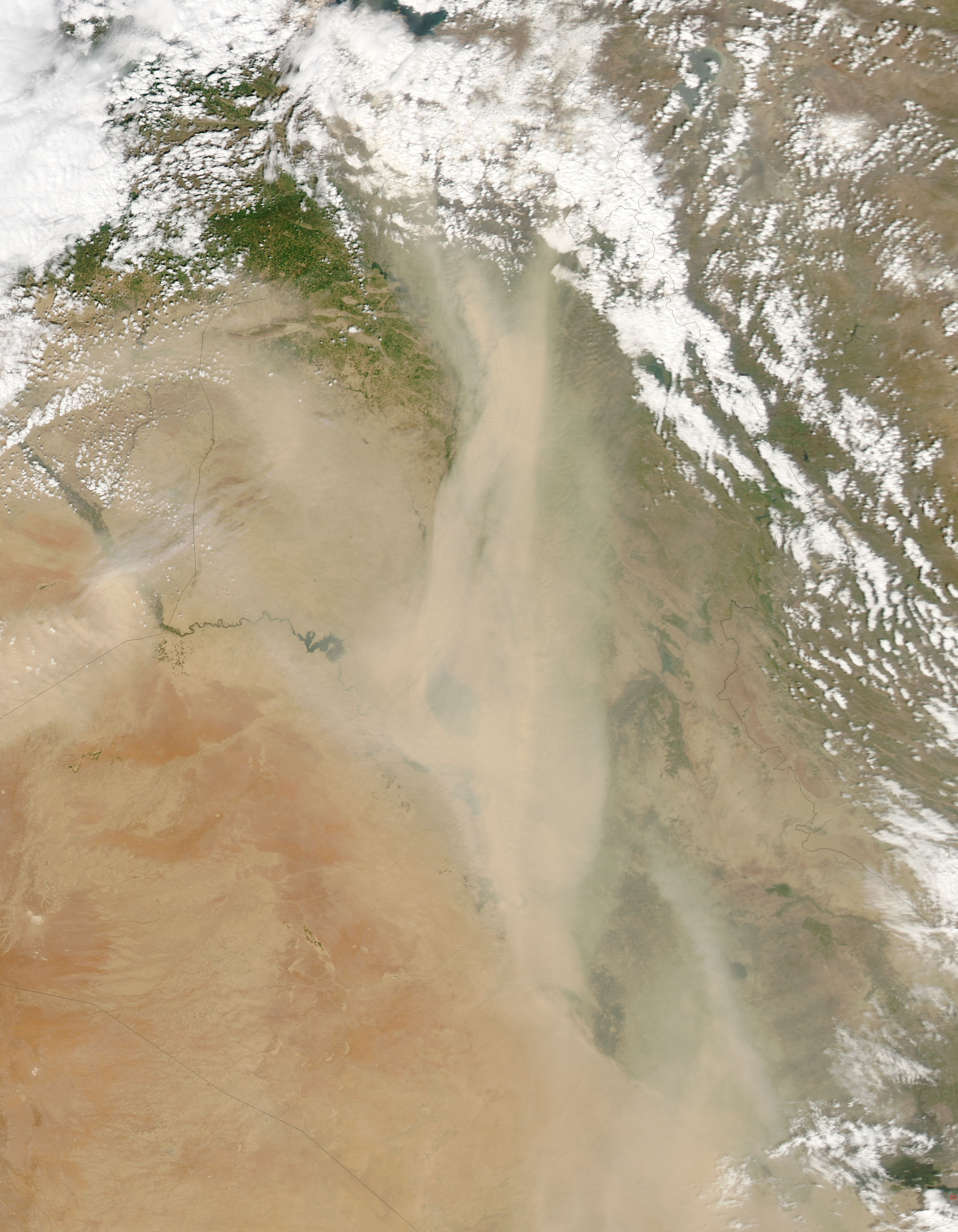 Dust storm in Iraq - related image preview