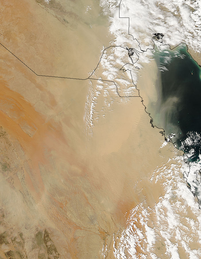 Dust storm in the Middle East - related image preview