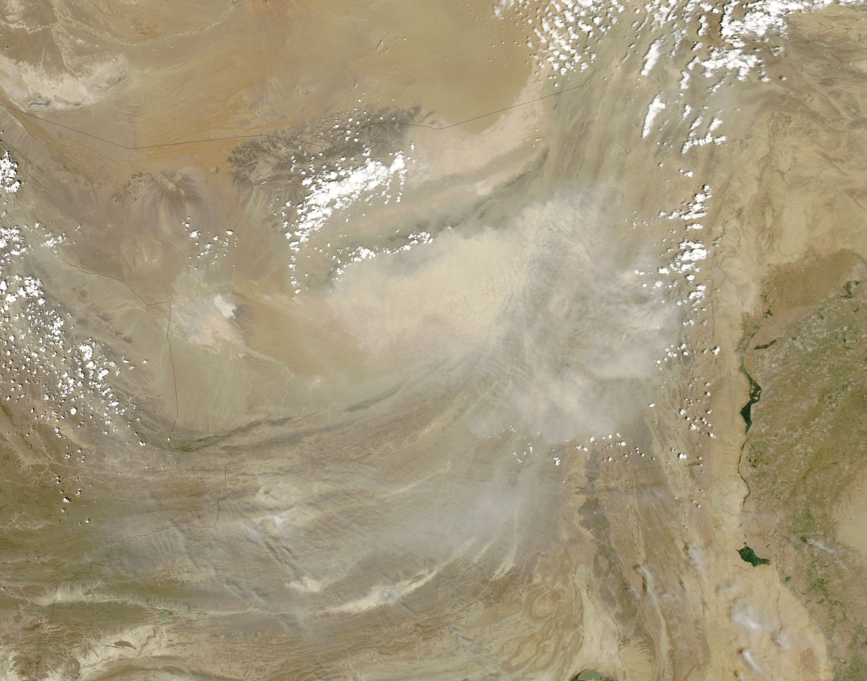 Dust storms in Afghanistan - related image preview
