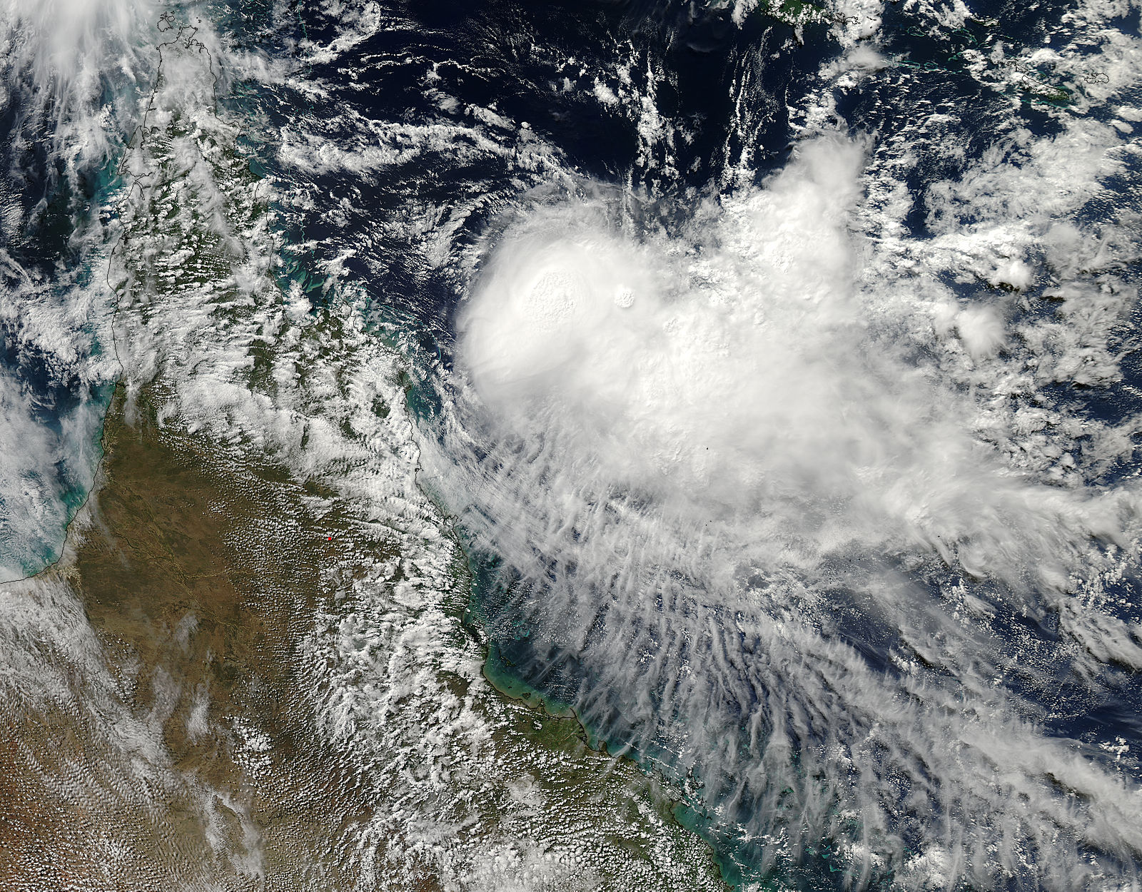 Tropical Cyclone Zane (23P) approaching Australia - related image preview