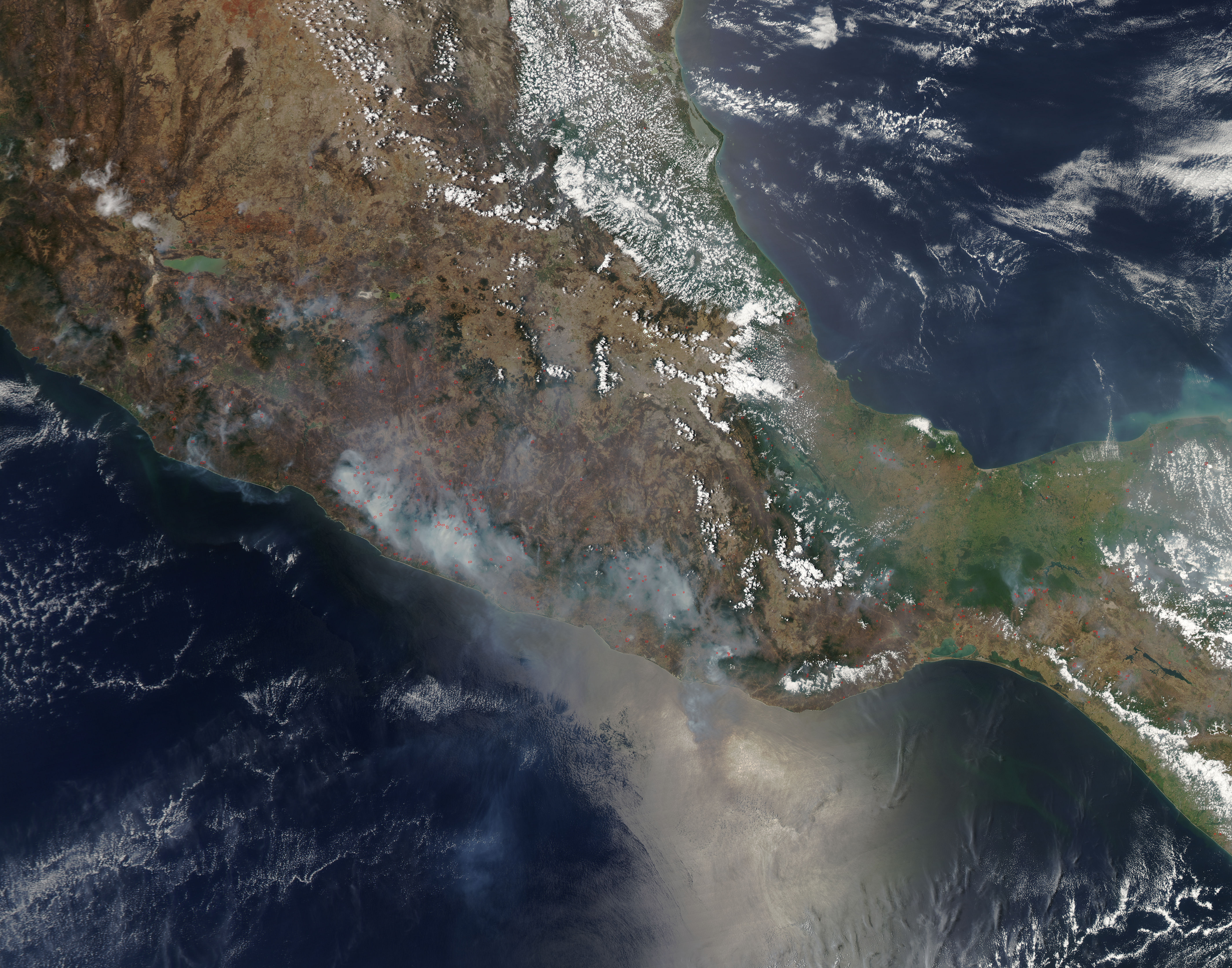 Fires in southern Mexico - related image preview