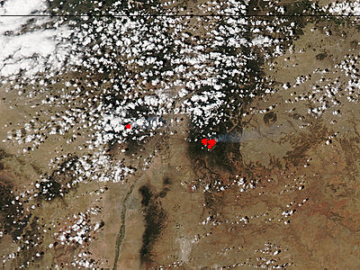 Thompson Ridge and Tres Lagunas Fires, New Mexico - related image preview