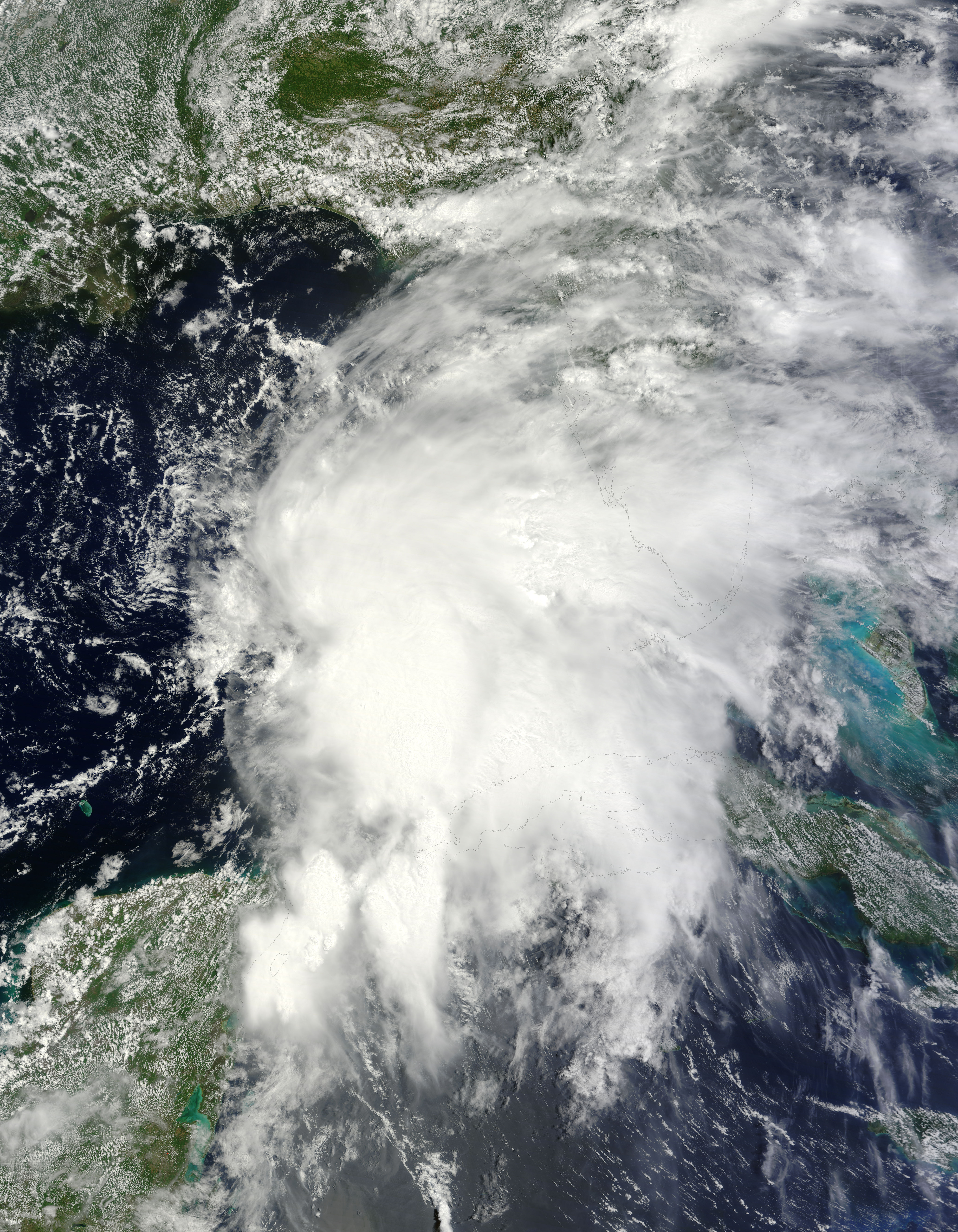 Tropical Storm Andrea (01L) in the Gulf of Mexico - related image preview
