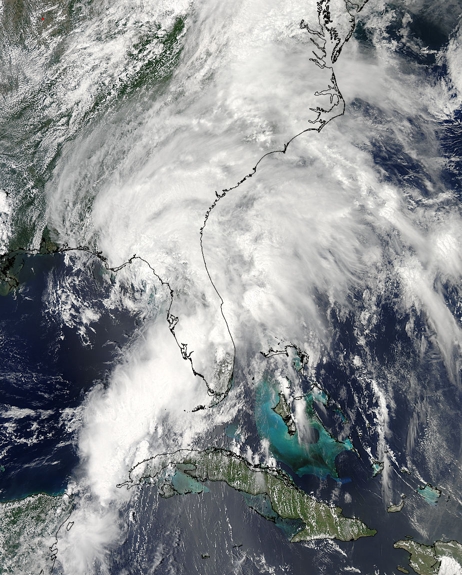 Tropical Storm Andrea (01L) over Florida - related image preview