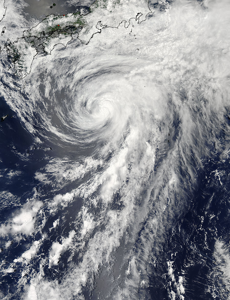 Tropical Storm Yagi (03W) off Japan - related image preview