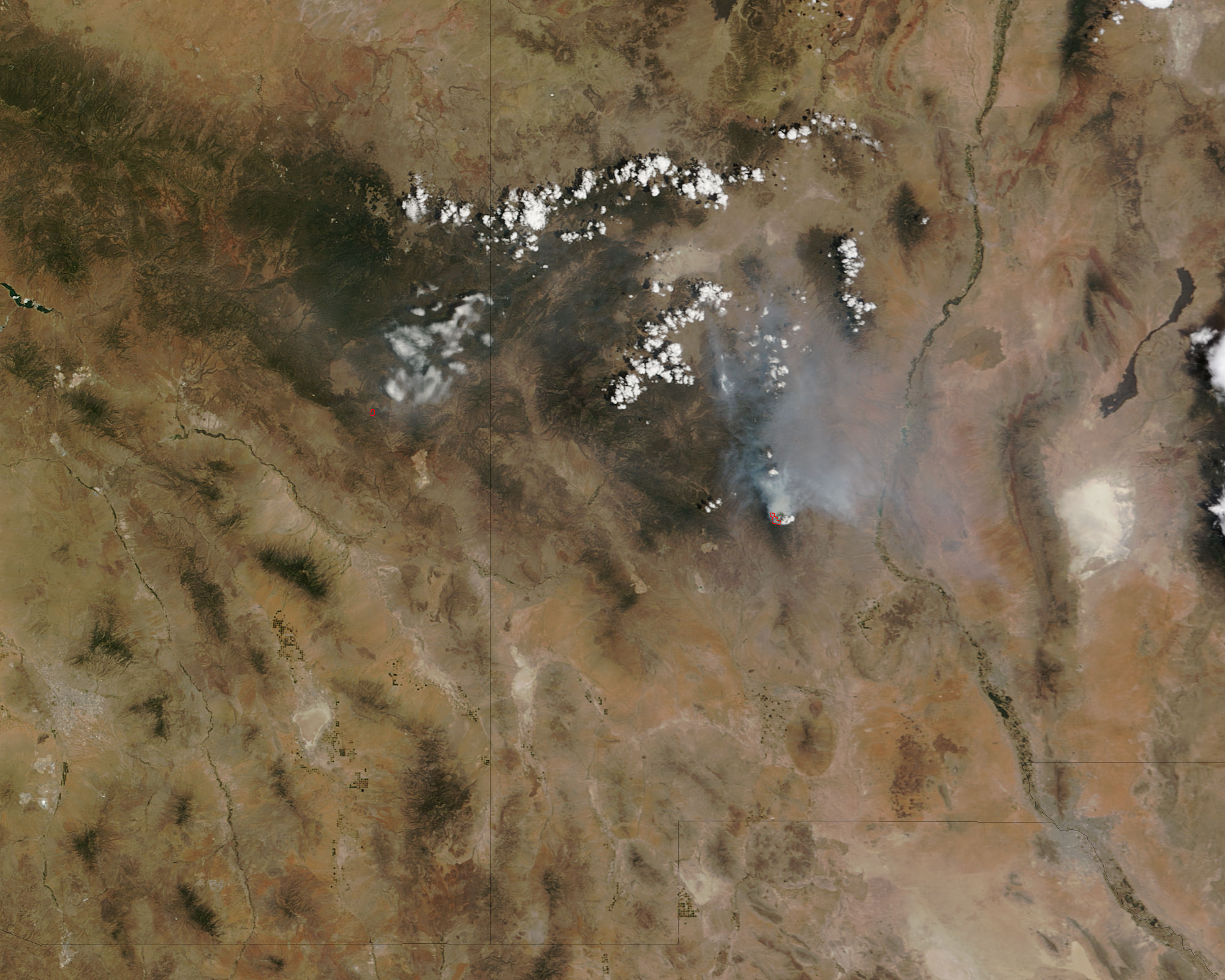 Fourmile and Silver fires, Arizona and New Mexico - related image preview