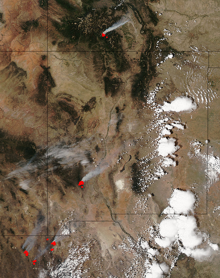 Fires in western United States and Mexico - related image preview