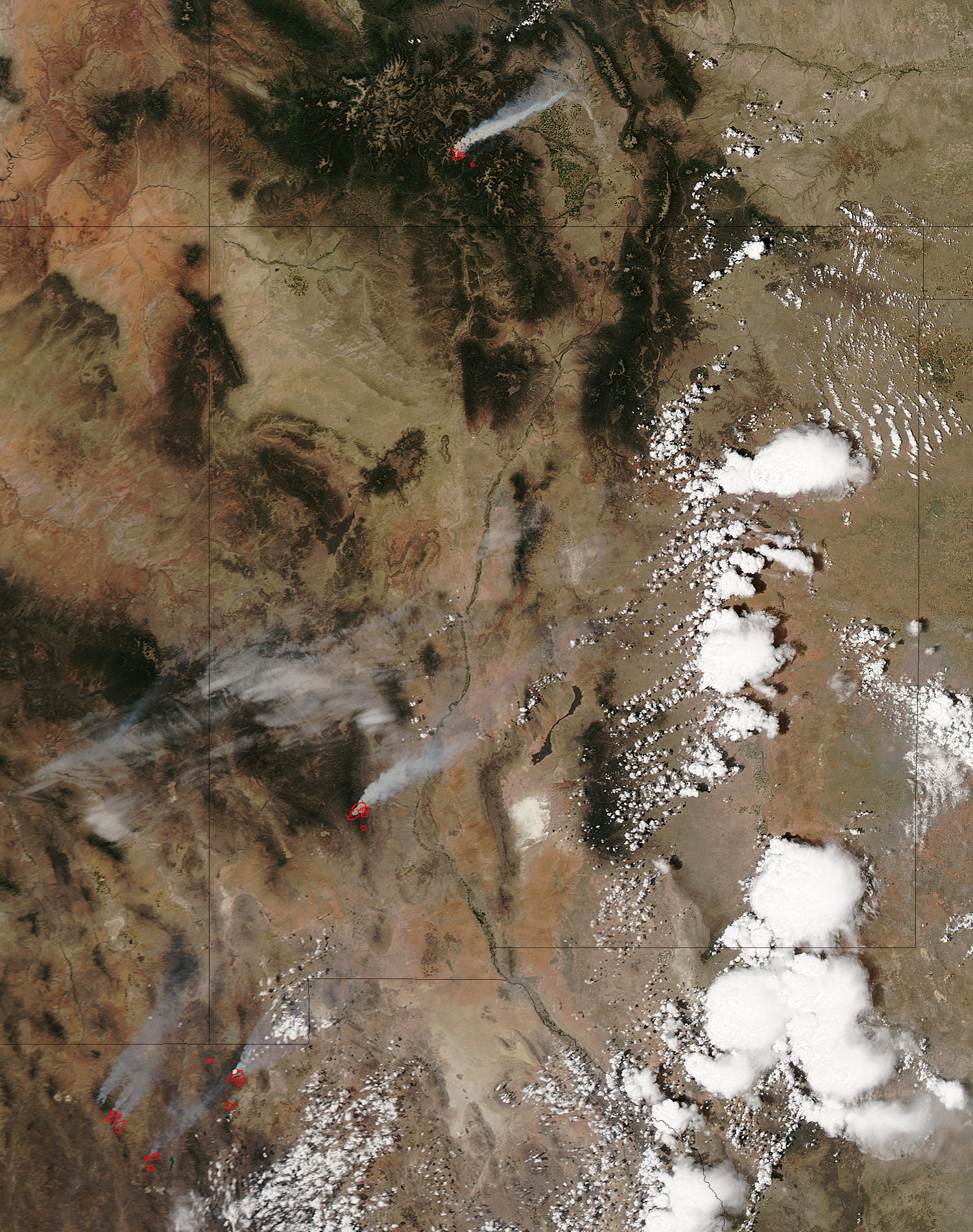 Fires in western United States and Mexico - related image preview