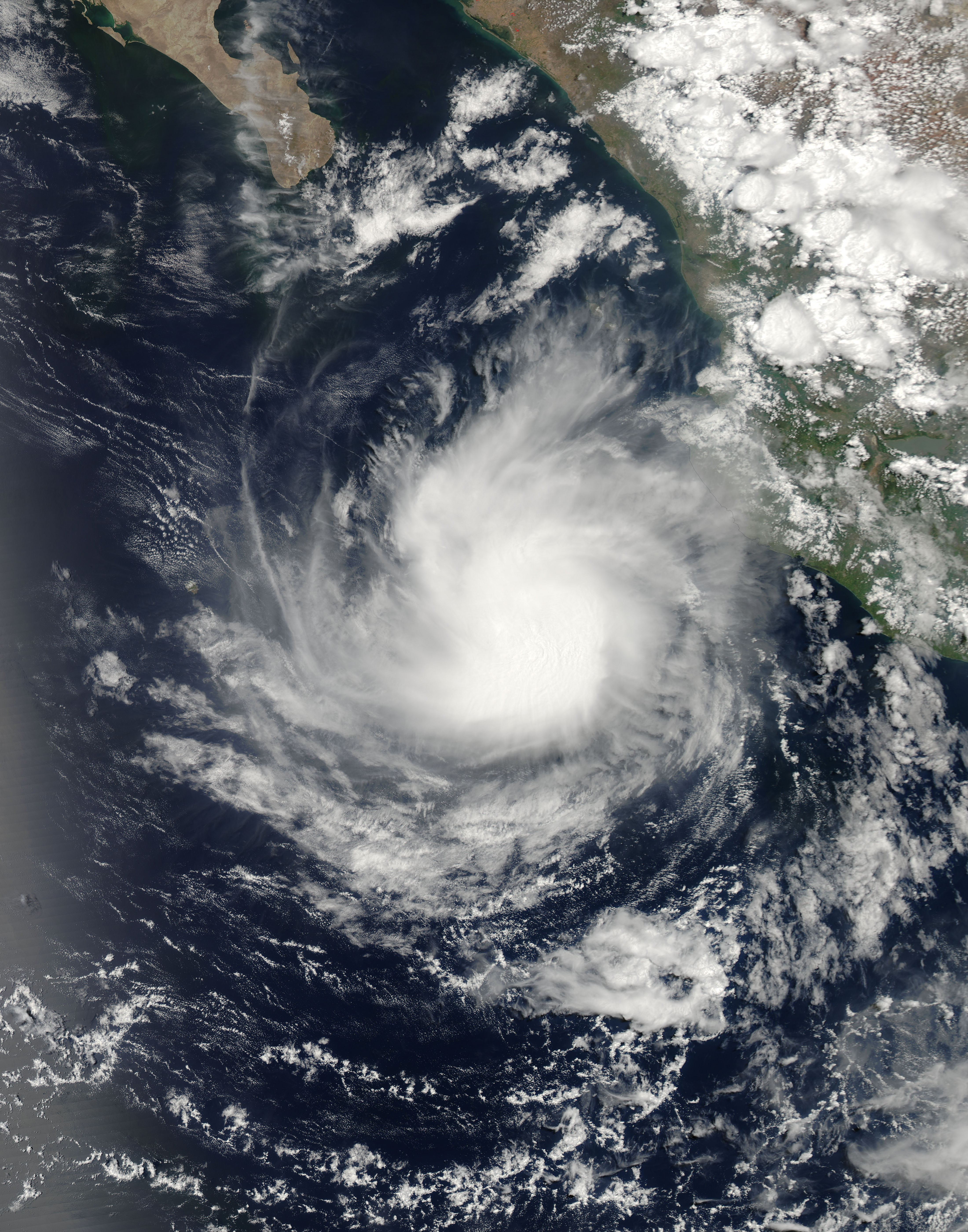 Hurricane Dalila (04E) off Mexico - related image preview